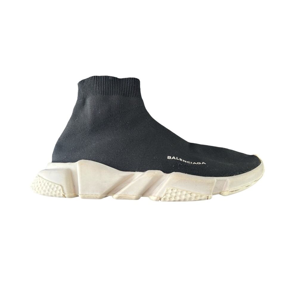 Balenciaga Speed Trainers EU 47 US 14 Mid-top Black sock White rubber Sneakers